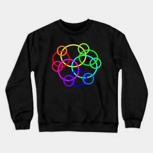 Color Rings Crewneck Sweatshirt